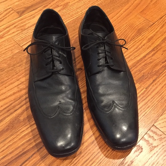 Hugo boss men's black oxfords