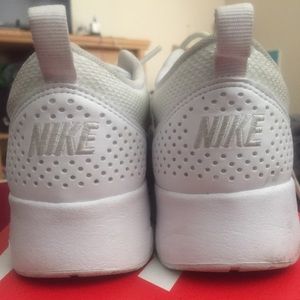 All white Nike Air Max Thea Wmns