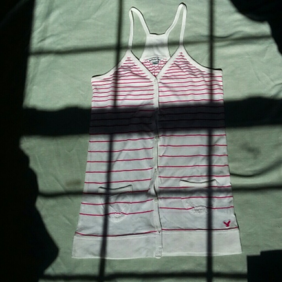 Long cardigan vest or button down tunic NWOT - Picture 2 of 2