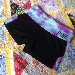 PINK yoga hot shorts!! Sz S