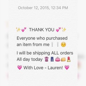 Thanks again☺️☺️ Happy poshing💗💗