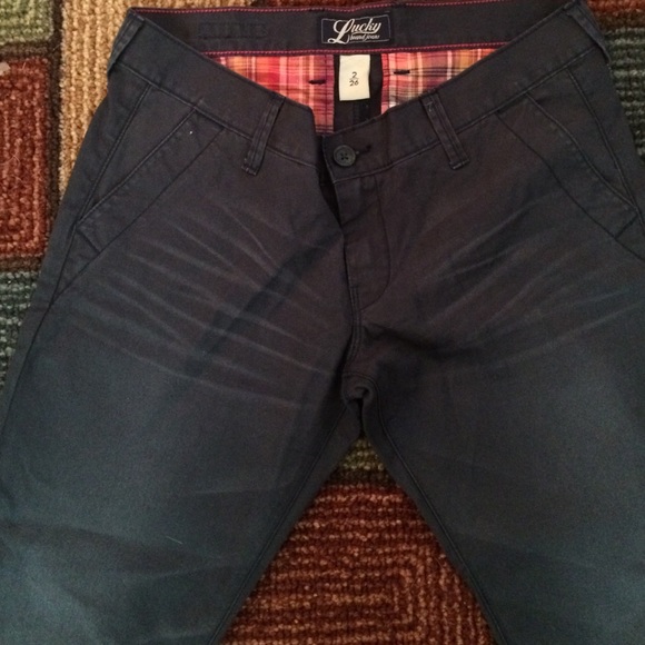 Lucky brand slouchy  skinny khakis - Picture 3 of 4