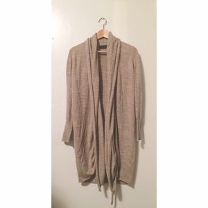 💕All saints💕 adjustable shaw collar sweater~