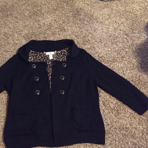 Ann Taylor LOFT three quarter sleeve jacket