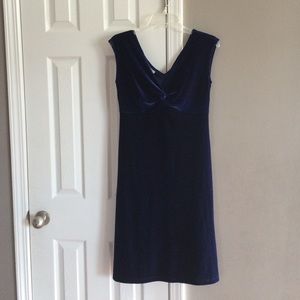 Dark blue dress