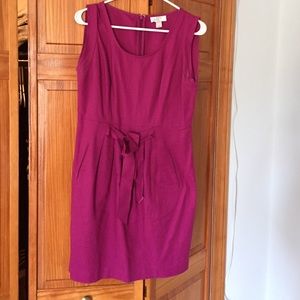 Berry pink dress - size 4 Petite