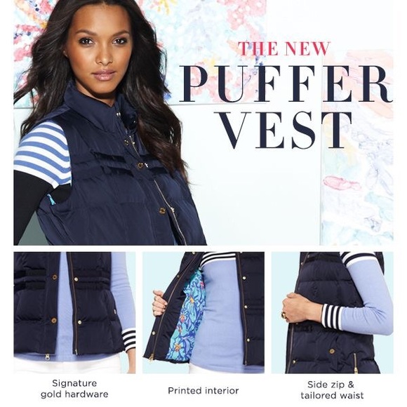 Navy Lilly Pulitzer Vest