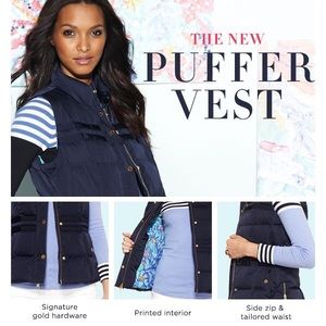 Navy Lilly Pulitzer Vest