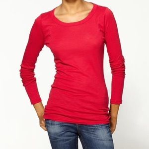 Michael Stars L/S Scoop Neck Tee