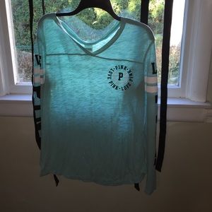 VS pink long sleeved shirt