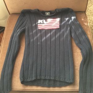 Ralph Lauren American flag sweater