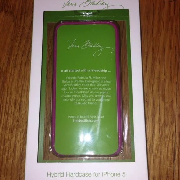 Vera Bradley Whimsy Hybrid Hardshell Case iPhone 5 - Picture 2 of 2