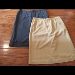 Two Gap Factory Store Career Skirts