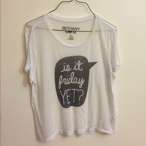 Is it Friday yet? By: Bethany Mota