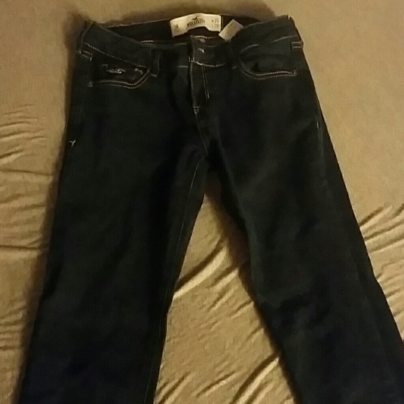 Dark wash hollister jeans