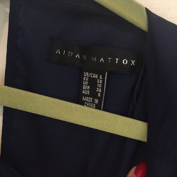 Aidan Mattox sequined gown