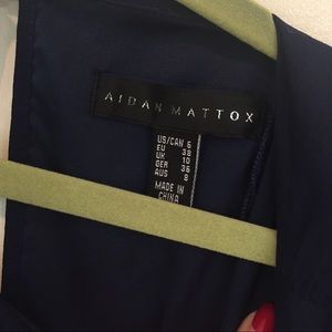 Aidan Mattox sequined gown