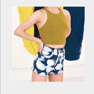 American apparel V strap tank