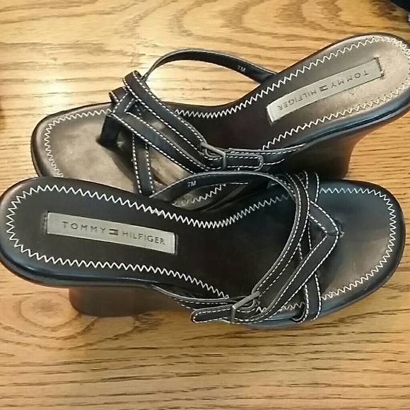 Tommy Hilfiger wedge sandals