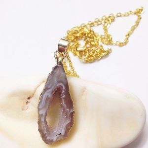 Unique Natural Gemstone Necklace