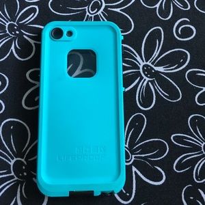 Turquoise Life Proof 5/5s Case