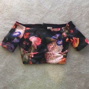 Floral Crop Top