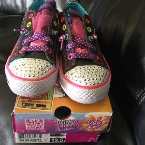 ‼️⛔️sold ⛔️Skechers twinkle toes shoes