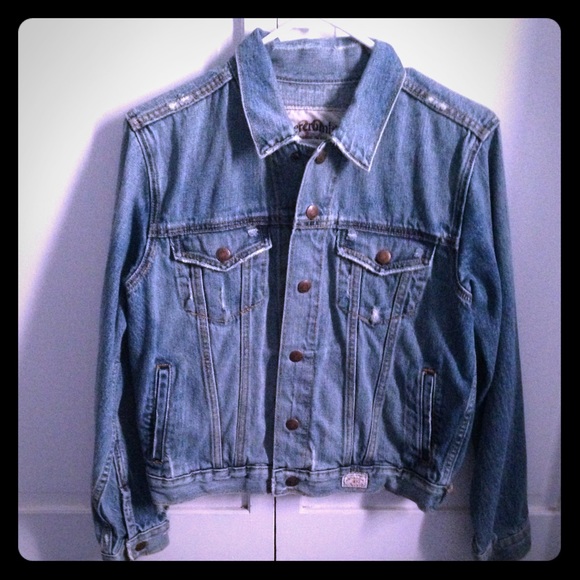 Never worn Abercrombie jean jacket