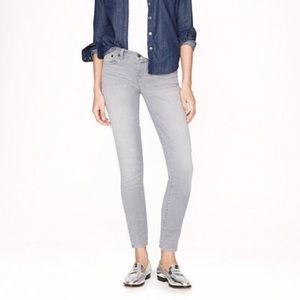 J.Crew Grey Toothpick Jean