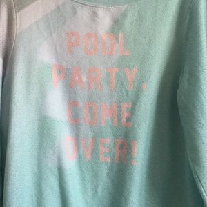 WILDFOX pool party sweatshirt