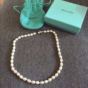 Tiffany saltwater pearl necklace