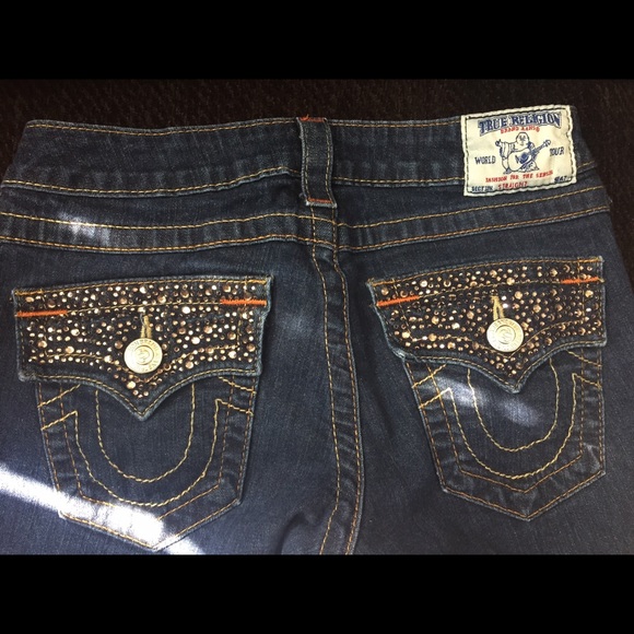 True religion hand picked straight women's Jean.