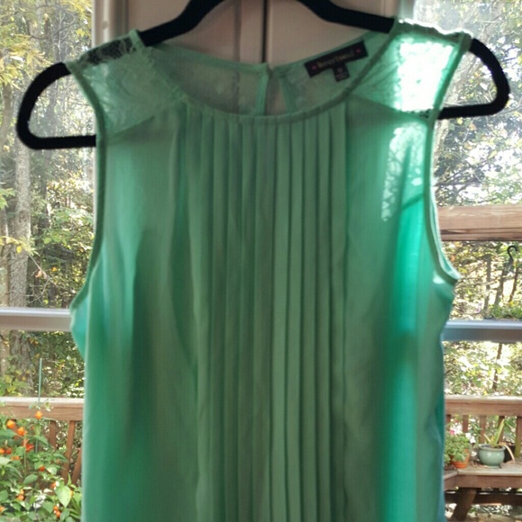 Mint green fashion top