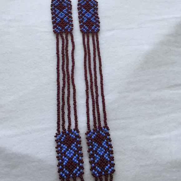 Authentic beaded Native American necklace - Picture 4 of 4