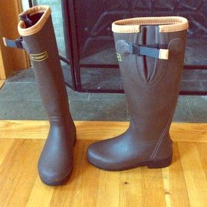 Never worn LaCrosse Rubber Rainboots