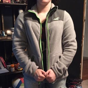 Fleece Hollister Jacket 💚