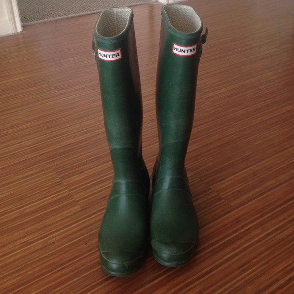 Hunter Shoes - Hunter rain boots 'original tall' sz 9