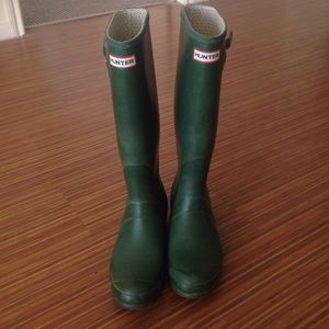 Hunter rain boots 'original tall' sz 9