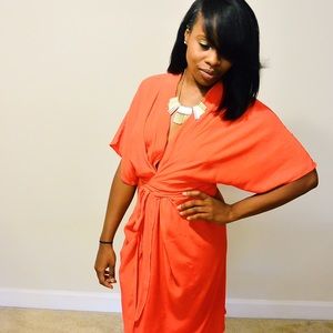 ASOS midi Kimono style wrap dress