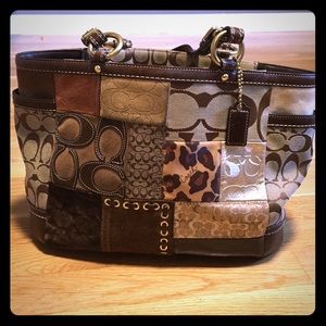 Authentic Coach Patchwork Purse