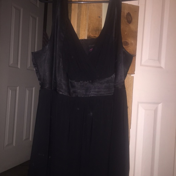 Black cocktail dress