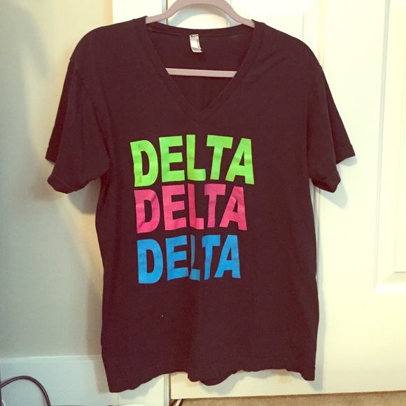 Tri-delt v-neck
