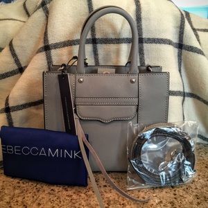 Rebecca Minkoff MAB mini in charcoal