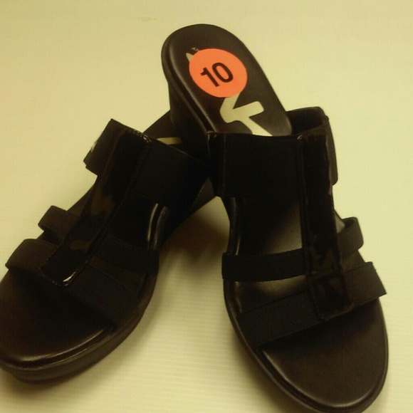New Authentic Anne zKlein Earlee Wedge Plstform