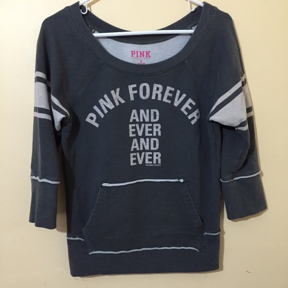 Victoria secret PINK hoodless hoodie
