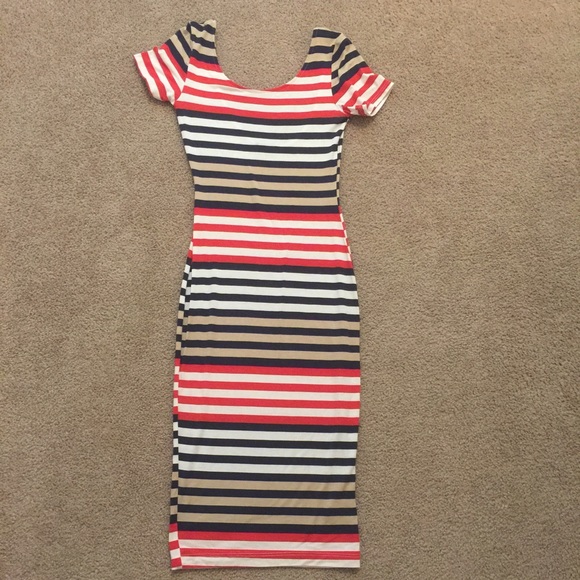 Dresses & Skirts - 🍭Striped Casual Dress🍭