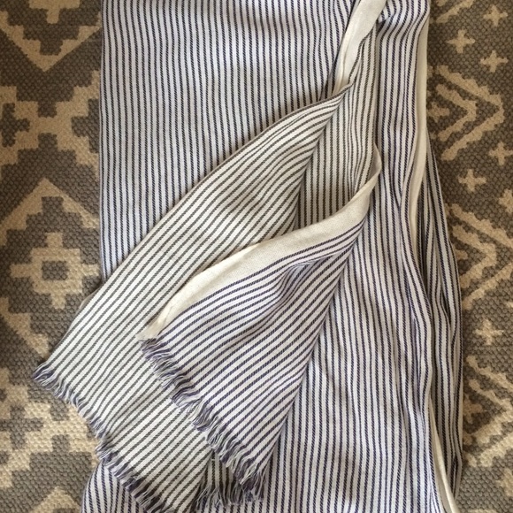 Gap Pinstripe, Two-Toned Scarf
