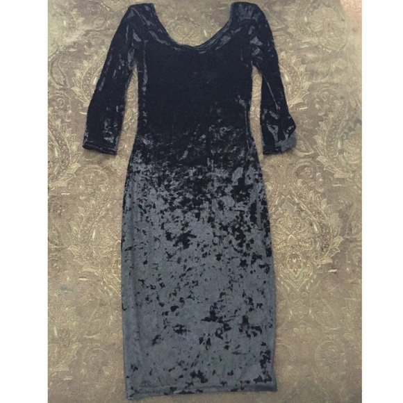 Black Velvet Dress