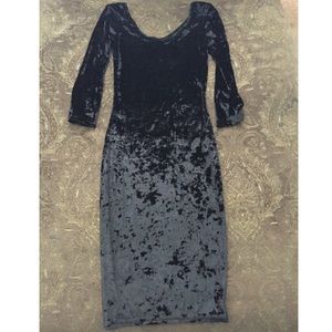 Black Velvet Dress