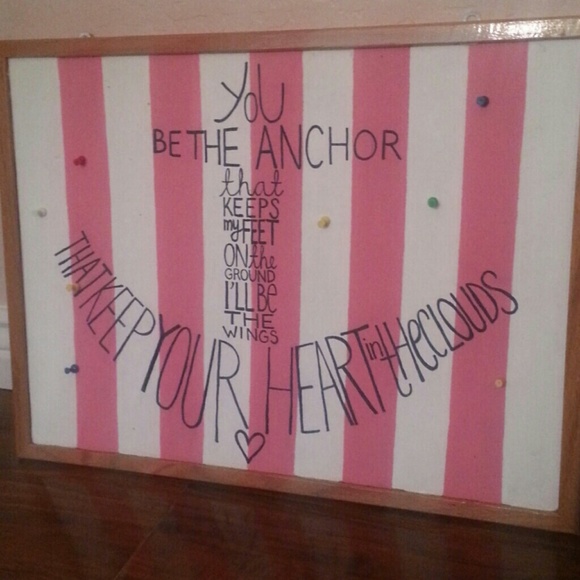 Bulletin board mayday parade lyrics hand painted